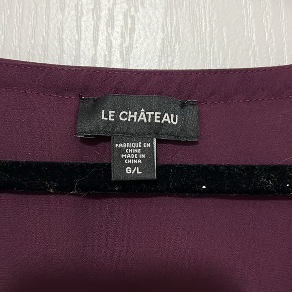 Le Château sheer Blouse - Picture 3 of 3